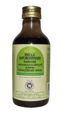 Патолакатурохинади Кашаям, Patolakaturohinyadi Kashayam Kottakkal, 200 мл