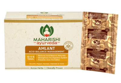 Амлант Махариши Аюрведа (Amlant Maharishi Ayurvedа), 60 таб — для желудка