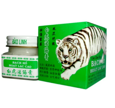 Мазь Белый Тигр для массажа по акупунктурным точкам Bach Ho, 20 гр 