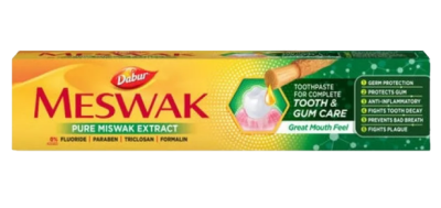 Зубная паста Мисвак Дабур, Meswak Toothpaste, Dabur, 200 г