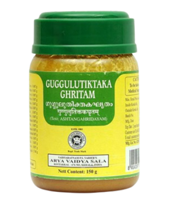 Гуггулутиктака Гхритам, Guggulutiktaka Ghritam, Kottakkal, 150 гр