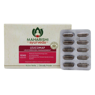 Лейкомап Махариши Аюрведа (Leucomap Maharishi Ayurveda), 60 капсул