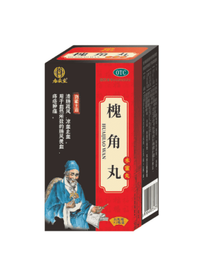 Пилюли Хуай Цзяо Вань (Huai Jiao Wan) 36 гр, 2 бутылки